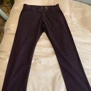 Purple H&M Dress Pants (slim fit)